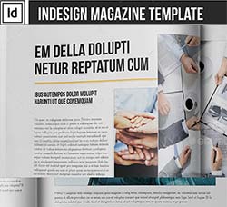 indesign模板－商业杂志(通用型)：Multipurpose Indesign Magazine Template